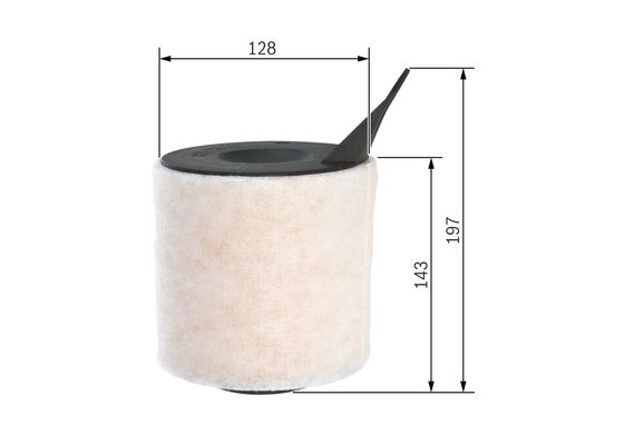 Luchtfilter Bosch F 026 400 095