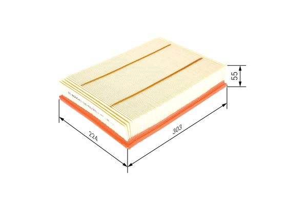 Luchtfilter Bosch F 026 400 099
