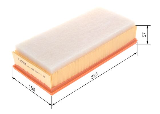 Luchtfilter Bosch F 026 400 100