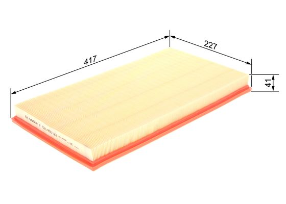 Luchtfilter Bosch F 026 400 122