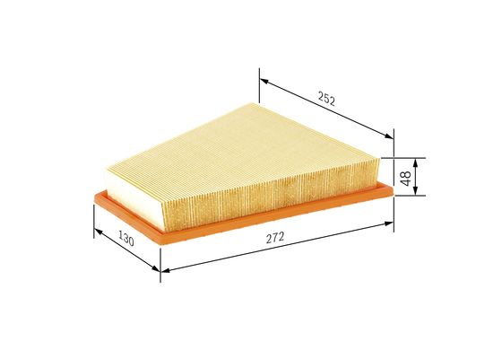Luchtfilter Bosch F 026 400 149
