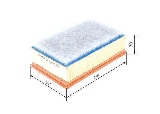 Luchtfilter Bosch F 026 400 150