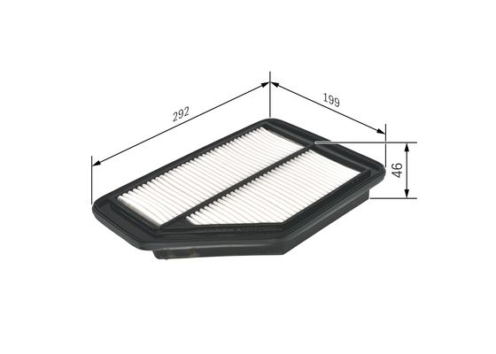 Luchtfilter Bosch F 026 400 159