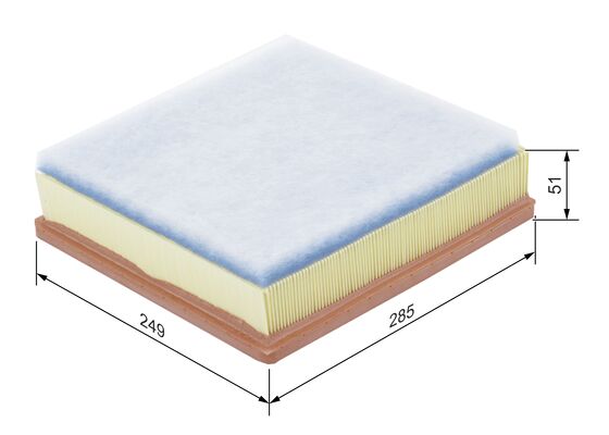 Luchtfilter Bosch F 026 400 166