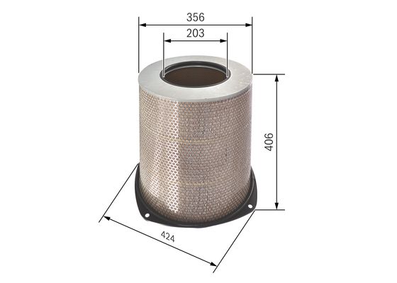 Luchtfilter Bosch F 026 400 179
