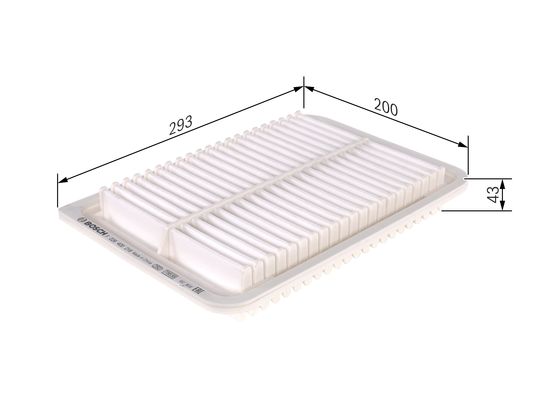 Luchtfilter Bosch F 026 400 218