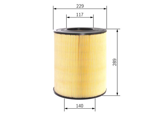 Luchtfilter Bosch F 026 400 276