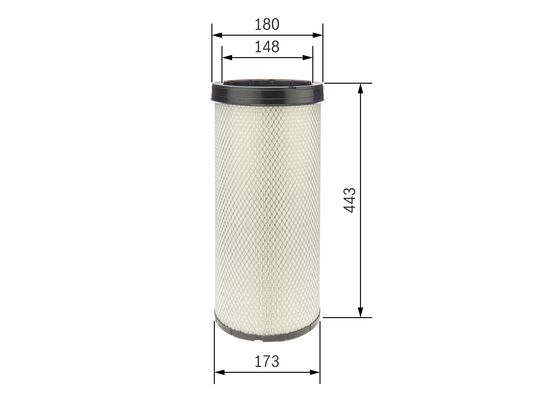 Oliefilter Bosch F 026 400 277