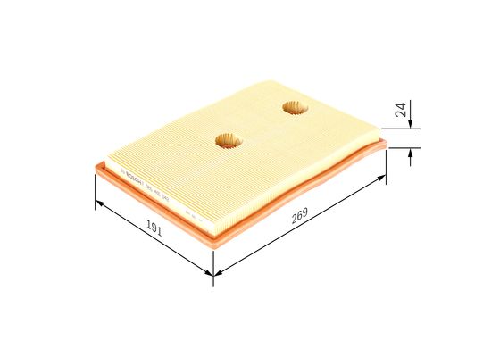 Luchtfilter Bosch F 026 400 342