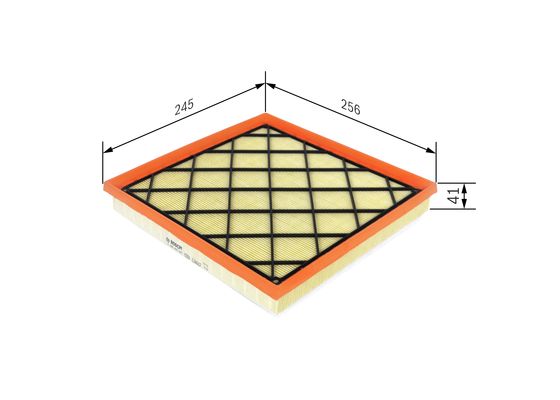 Luchtfilter Bosch F 026 400 351