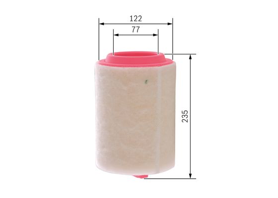 Luchtfilter Bosch F 026 400 367