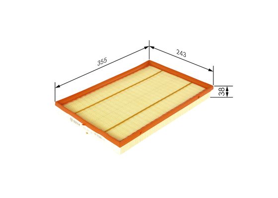 Luchtfilter Bosch F 026 400 381