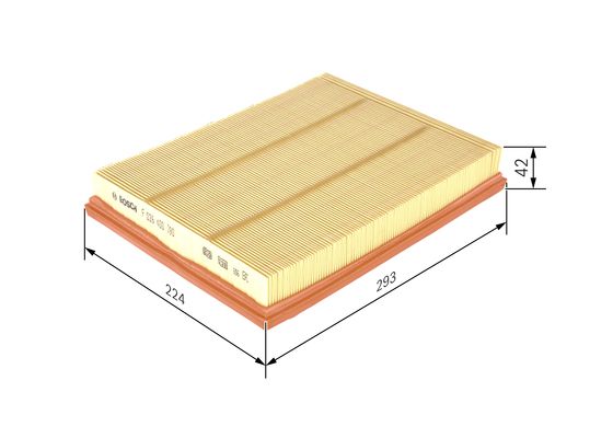 Luchtfilter Bosch F 026 400 390