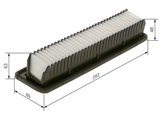 Luchtfilter Bosch F 026 400 416