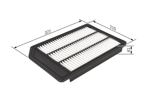 Luchtfilter Bosch F 026 400 419