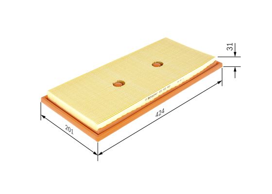 Luchtfilter Bosch F 026 400 482