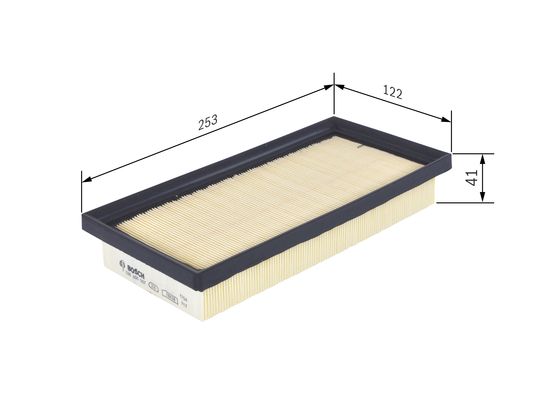 Luchtfilter Bosch F 026 400 507
