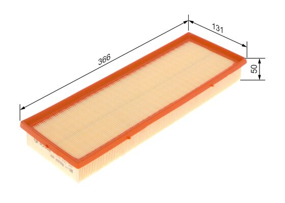 Luchtfilter Bosch F 026 400 549