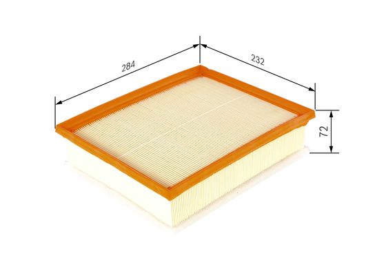 Luchtfilter Bosch F 026 400 556
