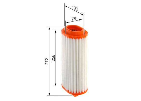 Luchtfilter Bosch F 026 400 578