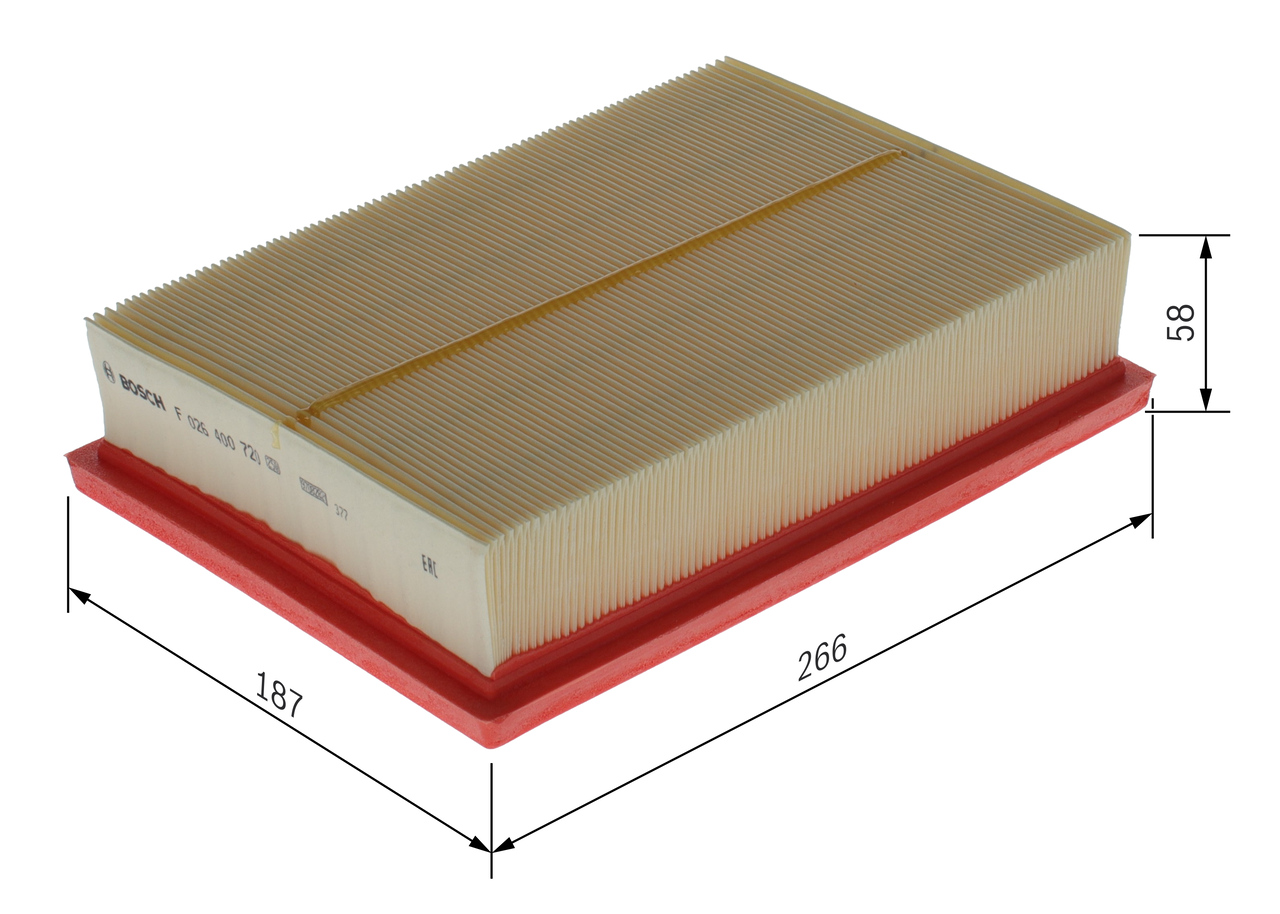 Luchtfilter Bosch F 026 400 720