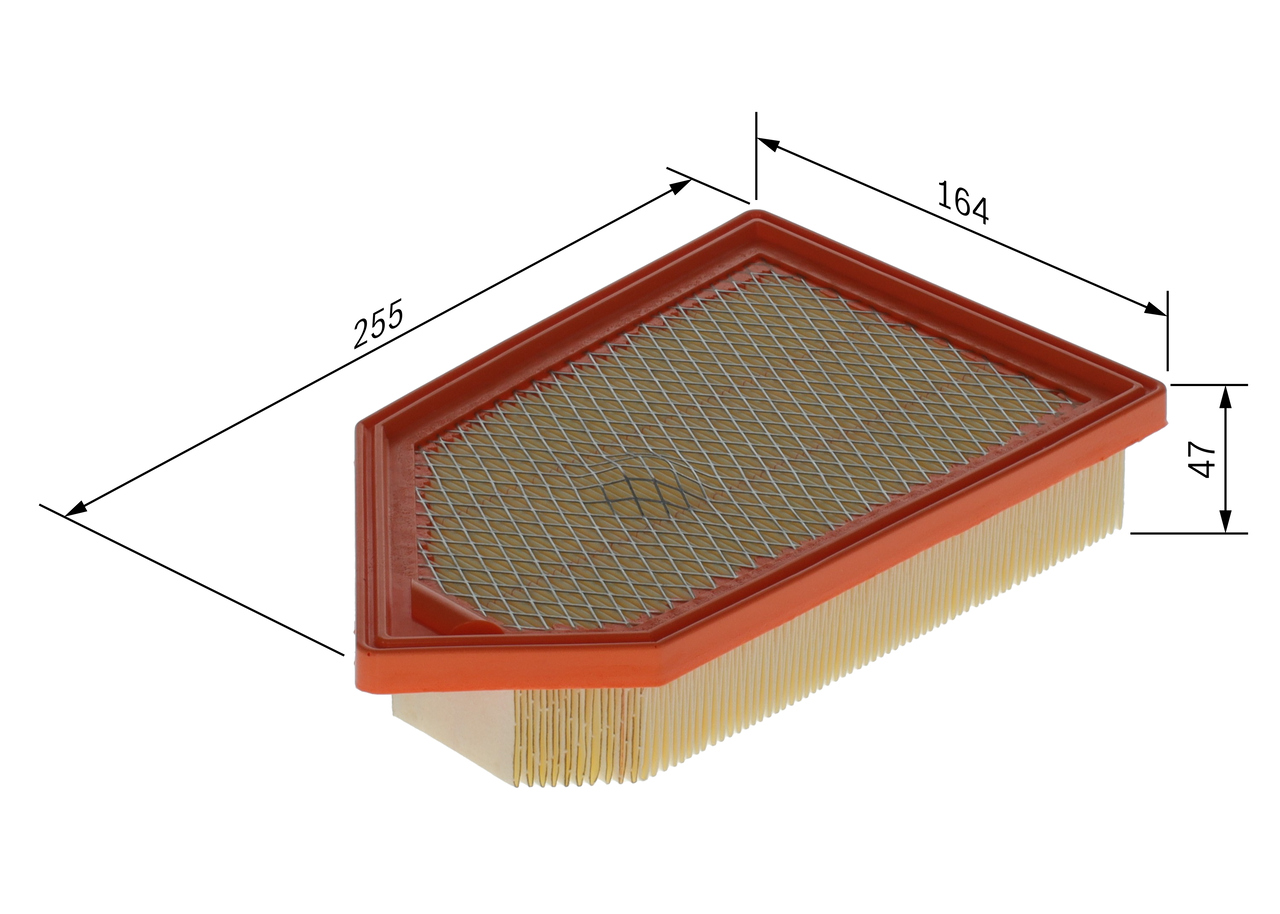 Luchtfilter Bosch F 026 400 724