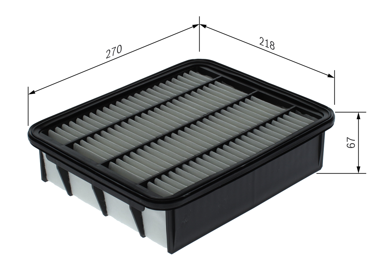 Luchtfilter Bosch F 026 400 740