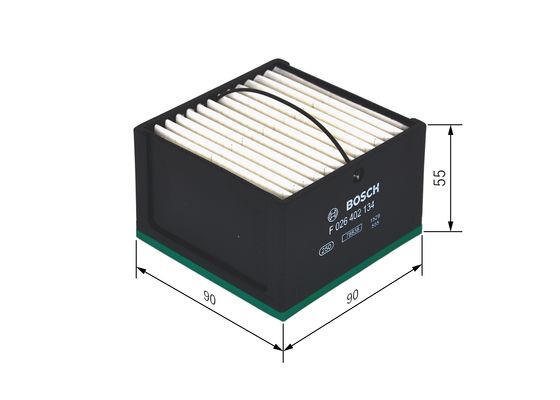 Brandstoffilter Bosch F 026 402 134