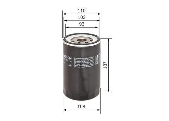 Oliefilter Bosch F 026 407 131
