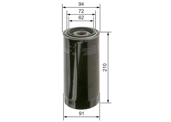 Oliefilter Bosch F 026 407 234