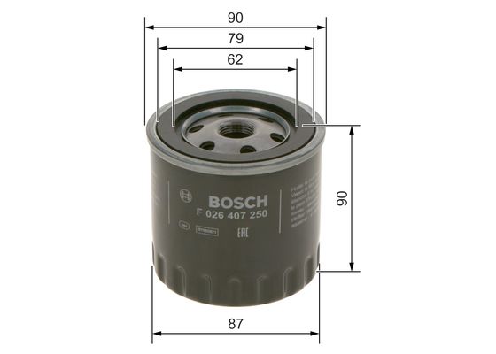 Oliefilter Bosch F 026 407 250