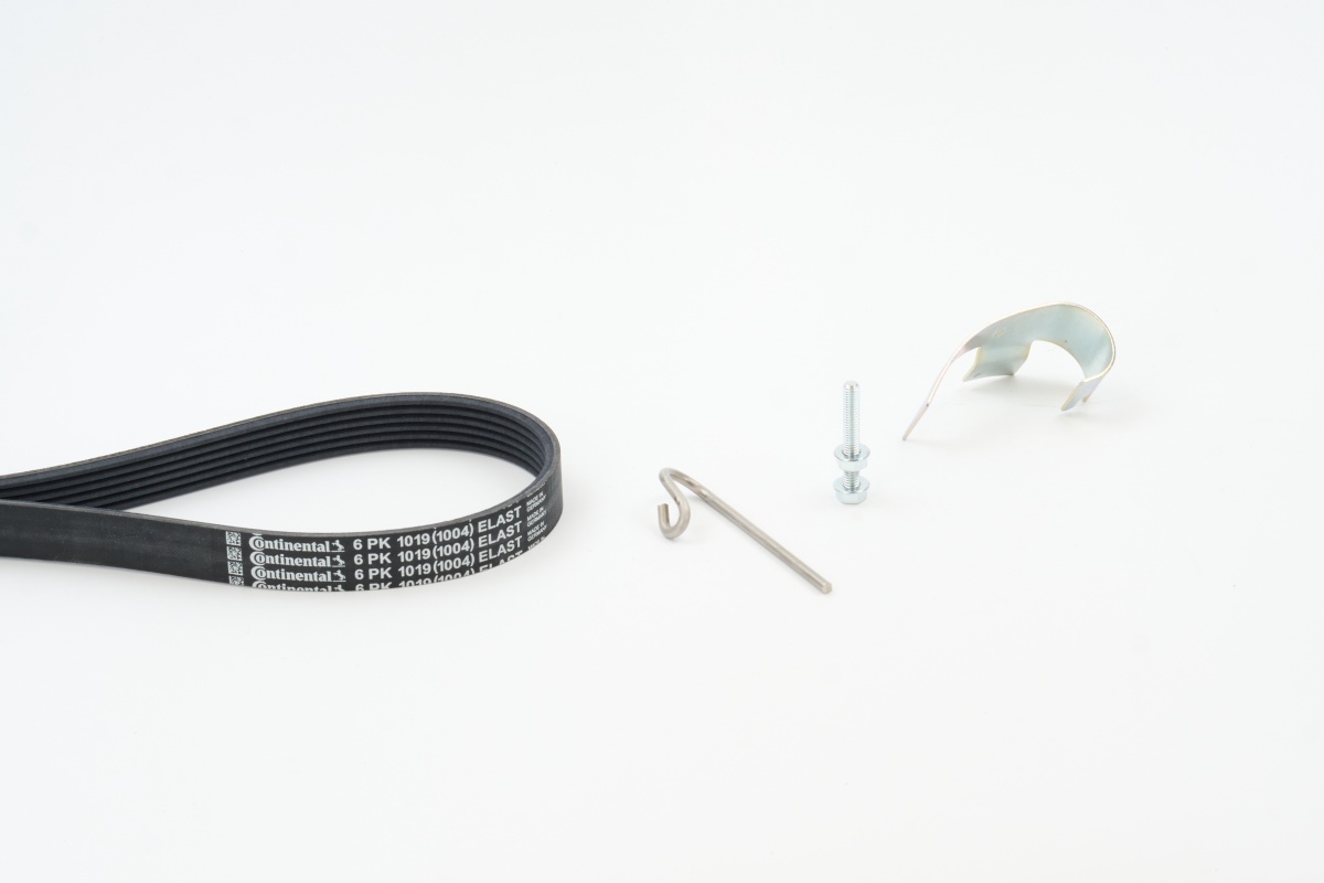 Poly V-riemen kit Contitech 6PK1019 ELAST T2