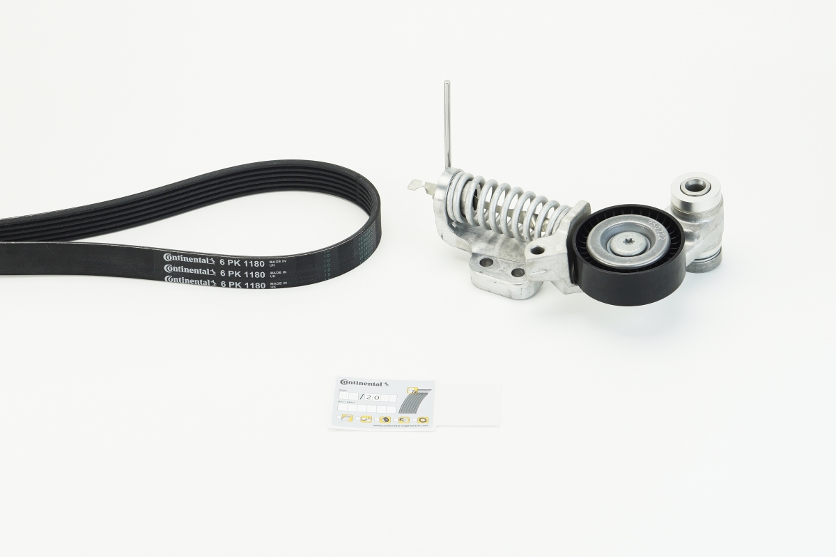 Poly V-riemen kit Contitech 6PK1180K5