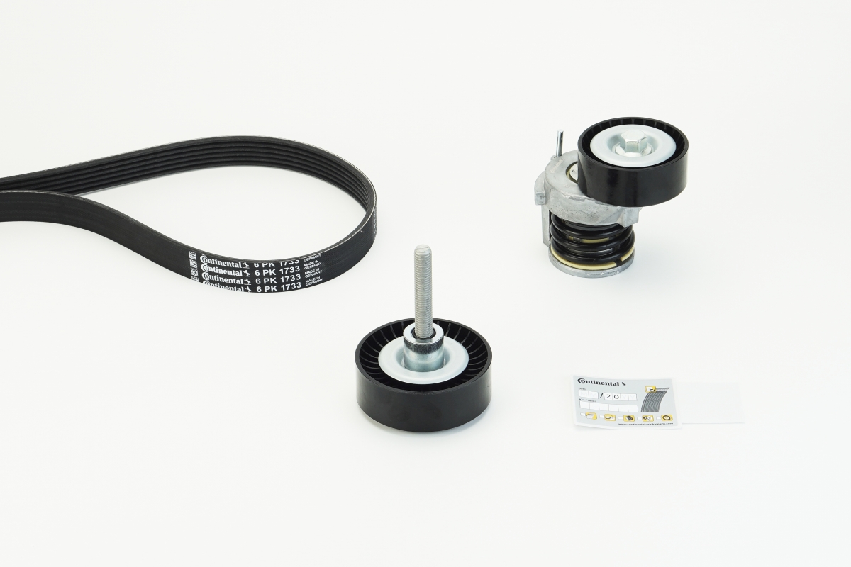 Poly V-riemen kit Contitech 6PK1733K3