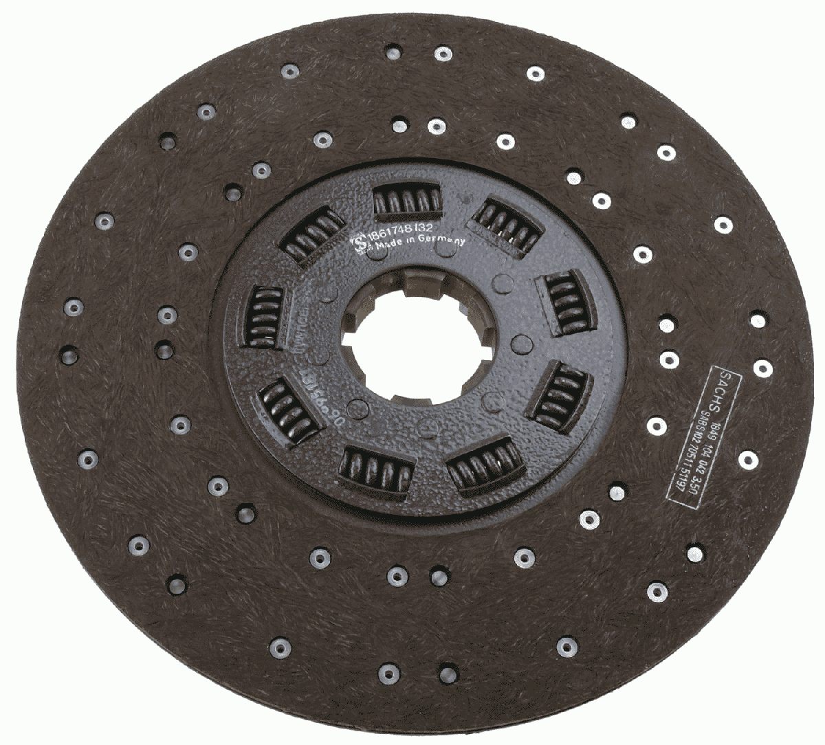 Frictieplaat Sachs 1861 748 132