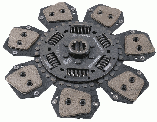 Frictieplaat Sachs 1861 784 001