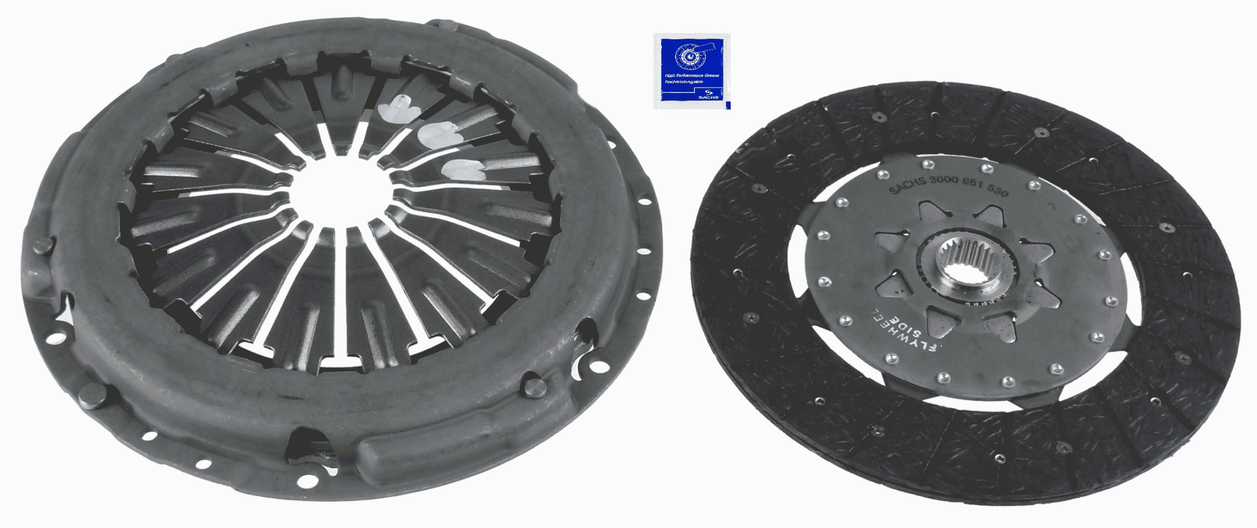 Koppelingsset Sachs 3000 951 530