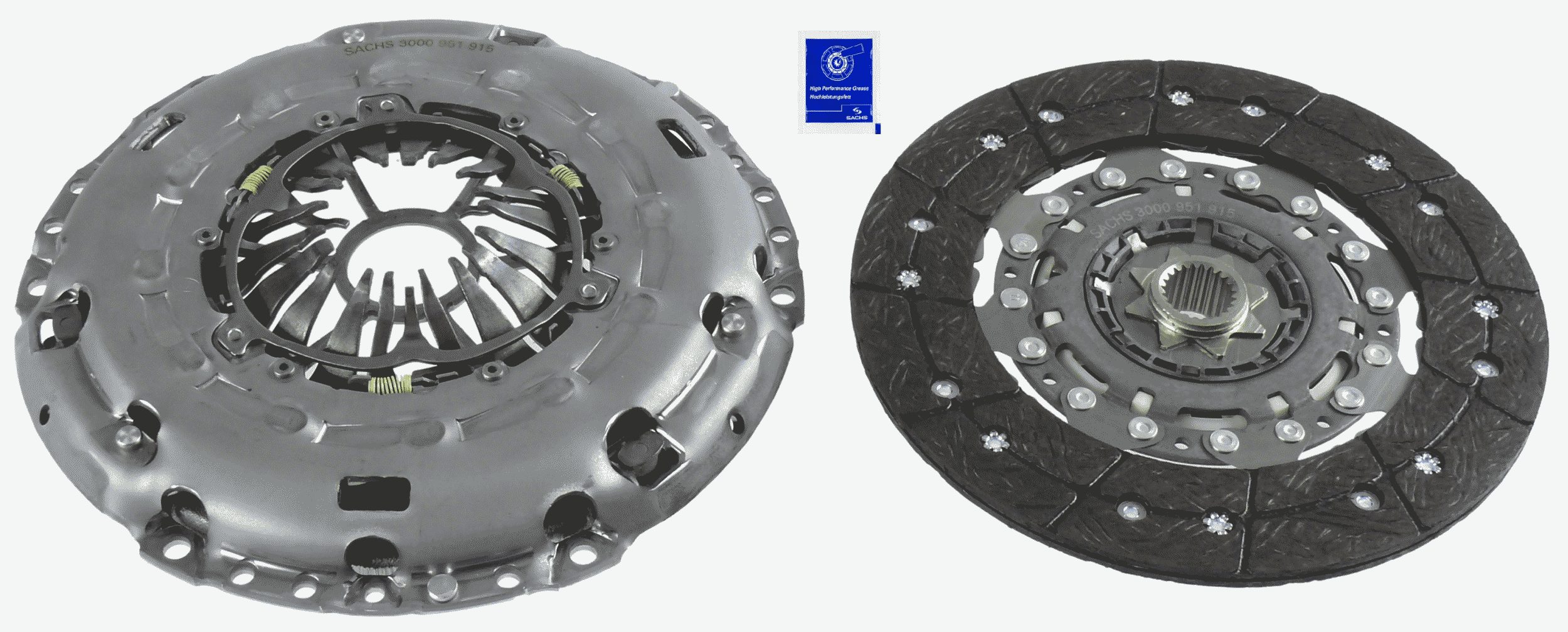 Koppelingsset Sachs 3000 951 915