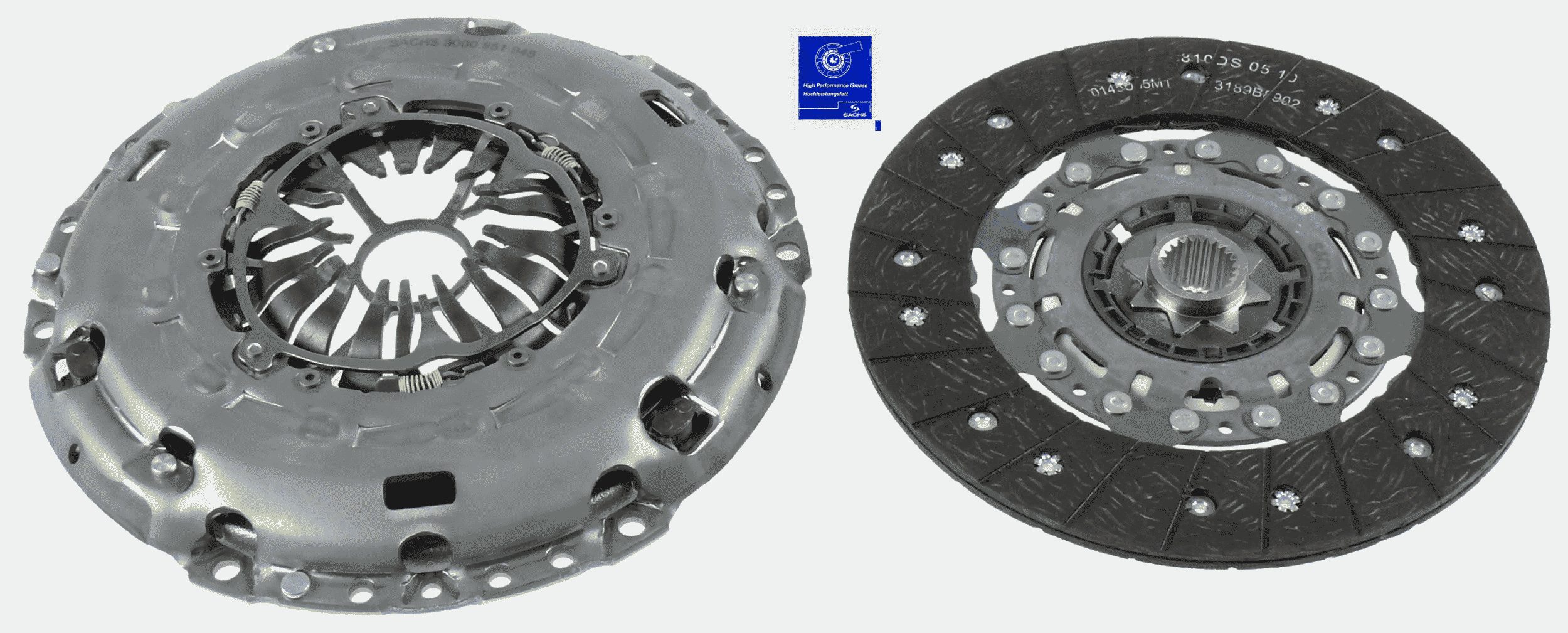 Koppelingsset Sachs 3000 951 945