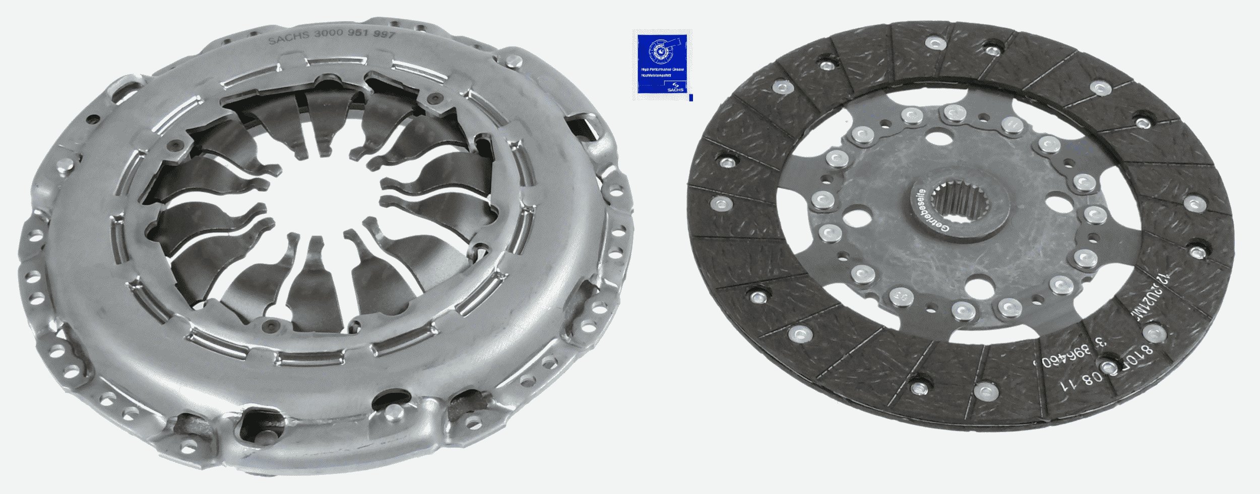 Koppelingsset Sachs 3000 951 997