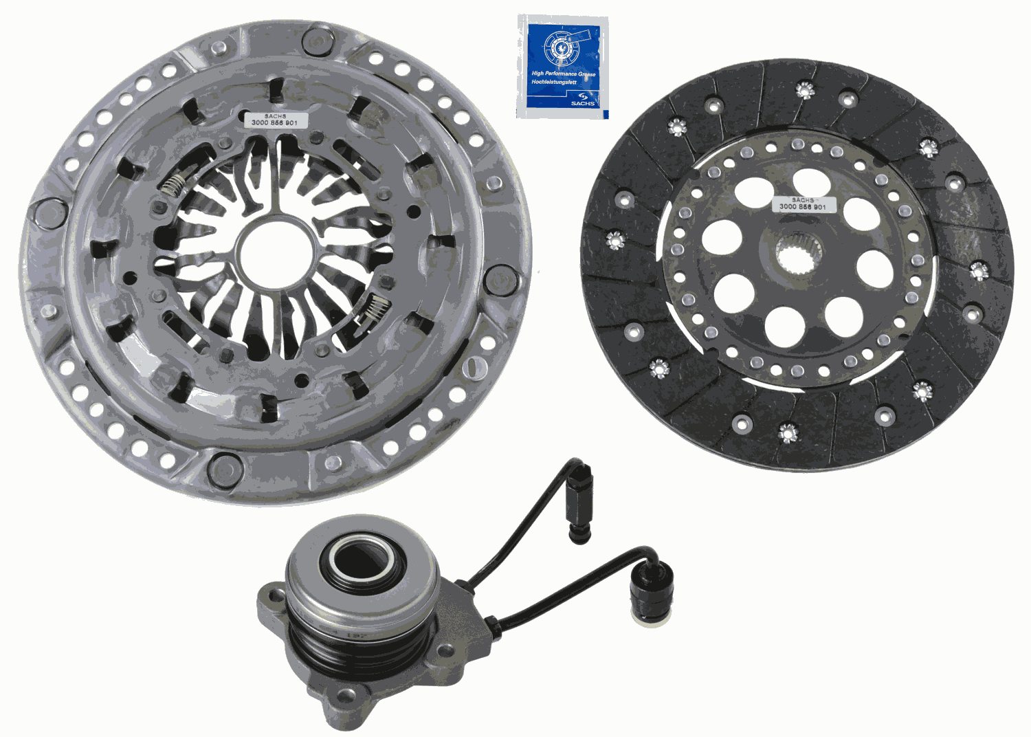 Koppelingsset Sachs 3000 990 049