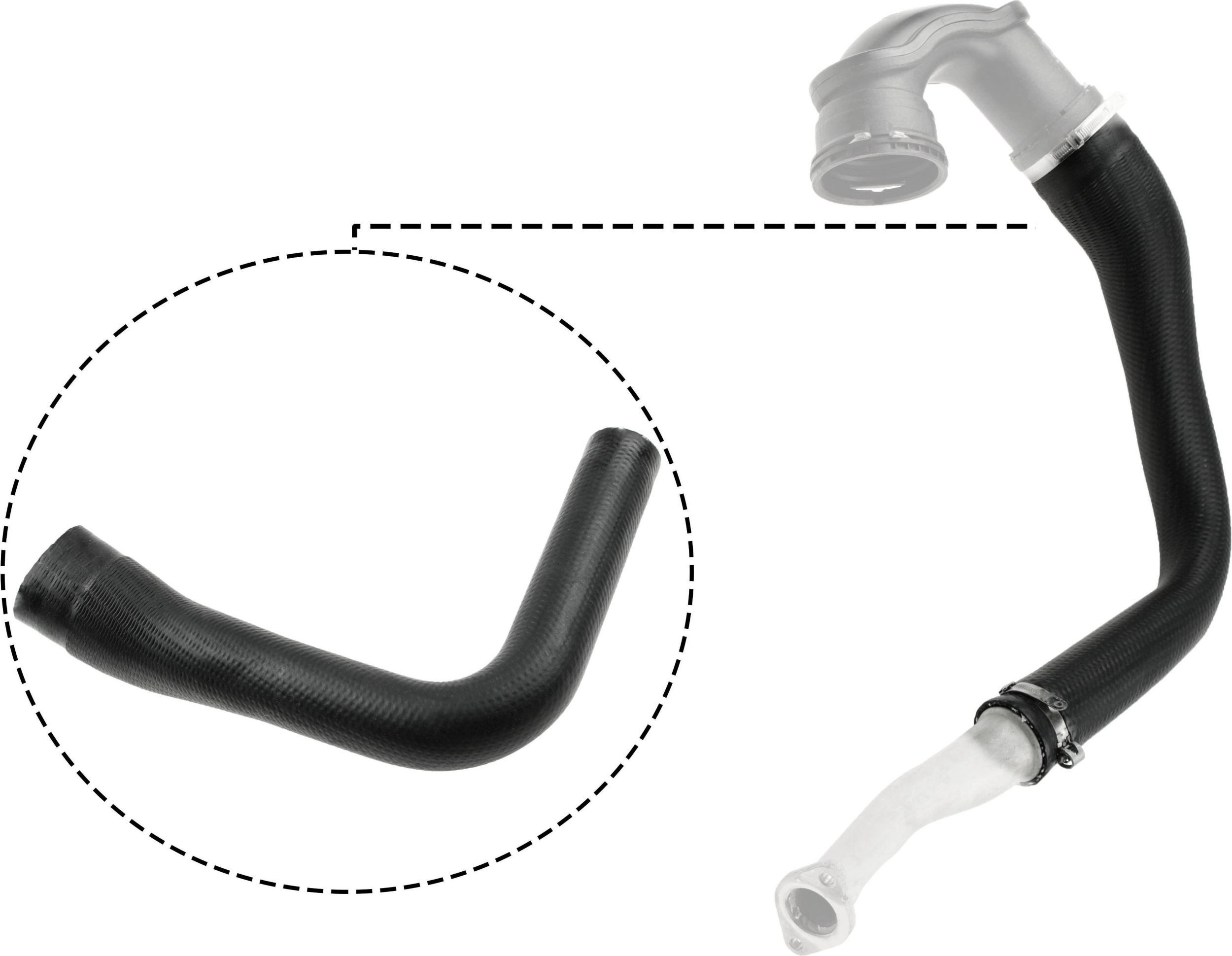 Laadlucht-/turboslang Gates 09-0169