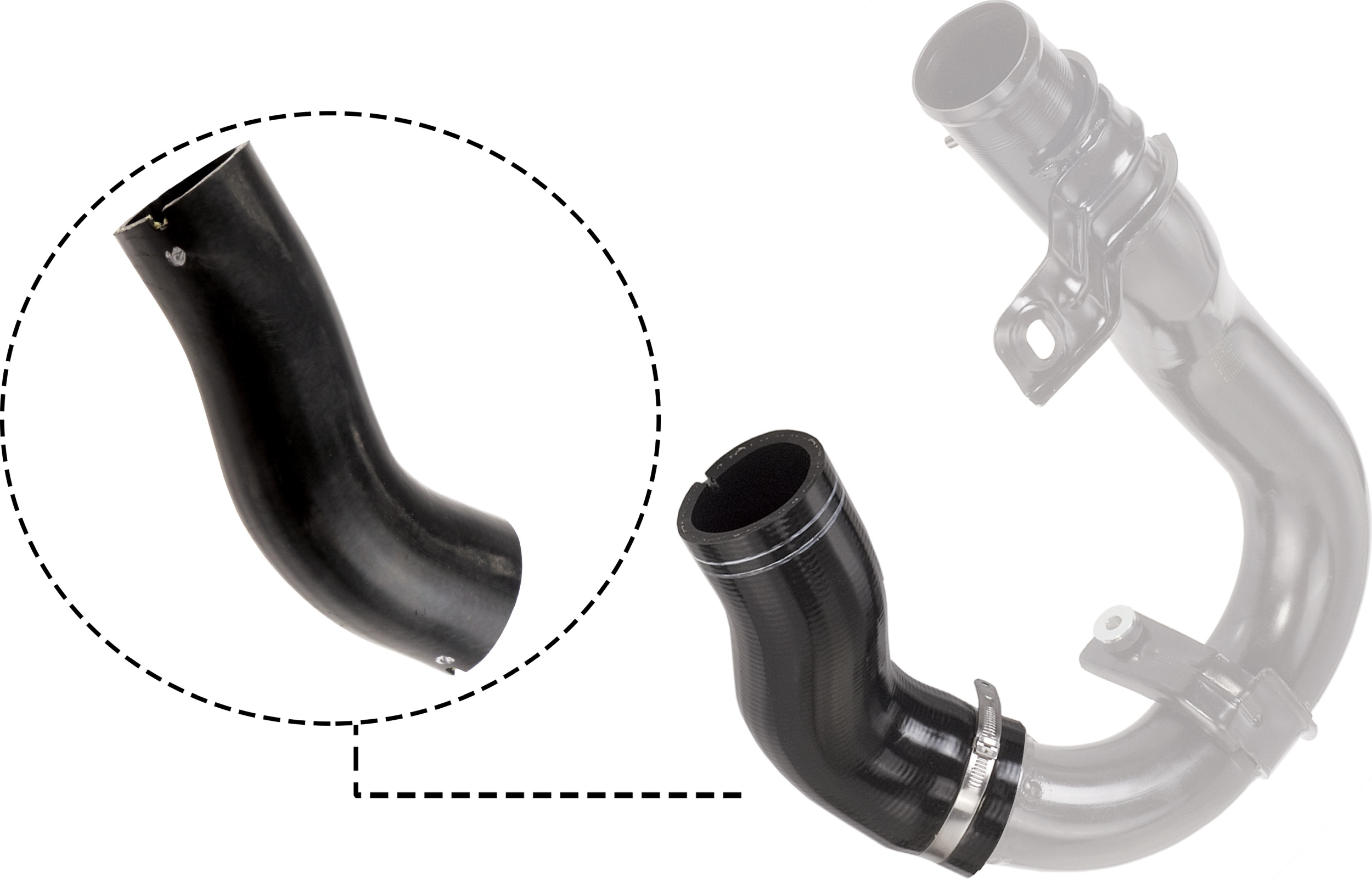 Laadlucht-/turboslang Gates 09-0470