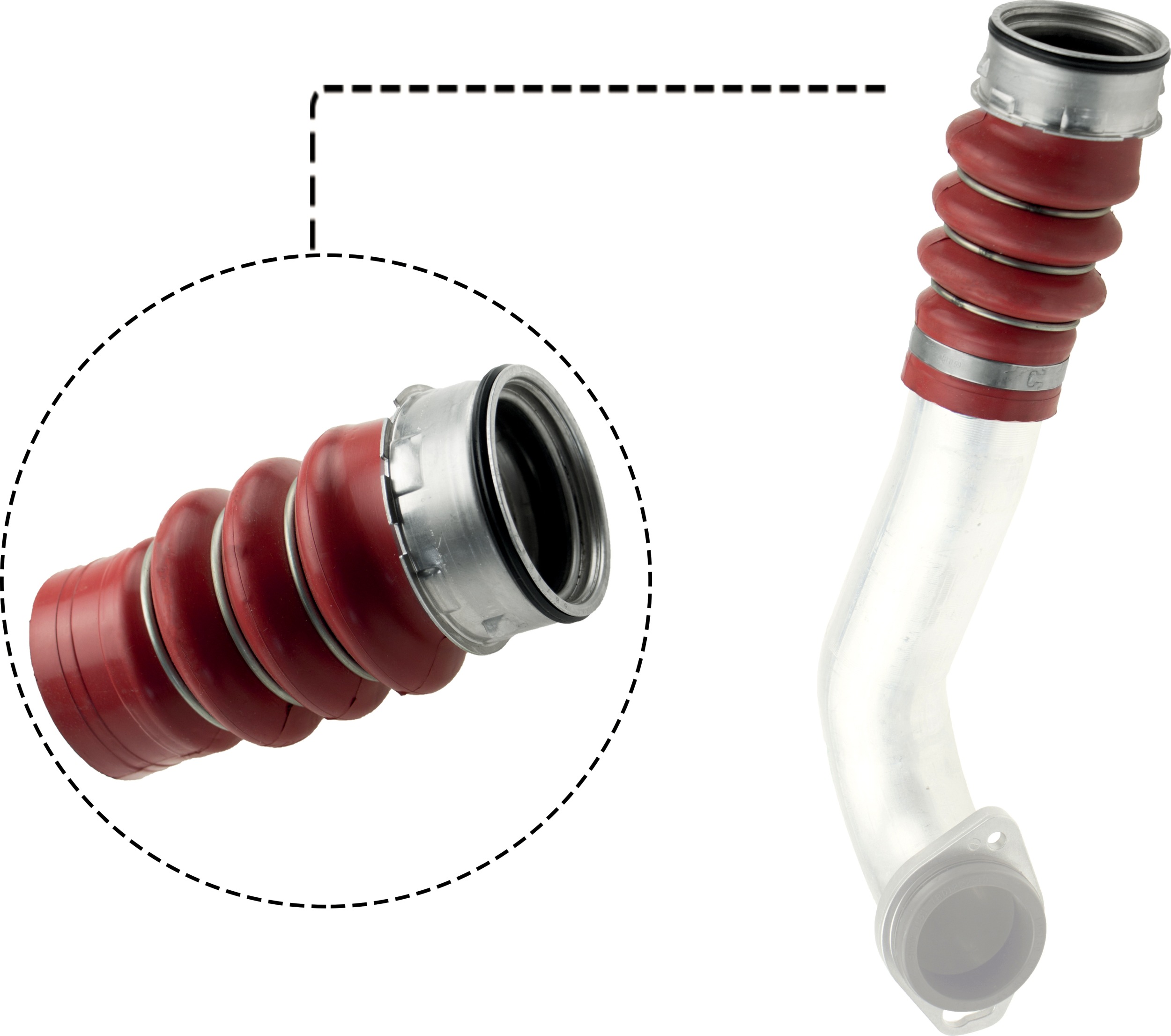 Laadlucht-/turboslang Gates 09-0729