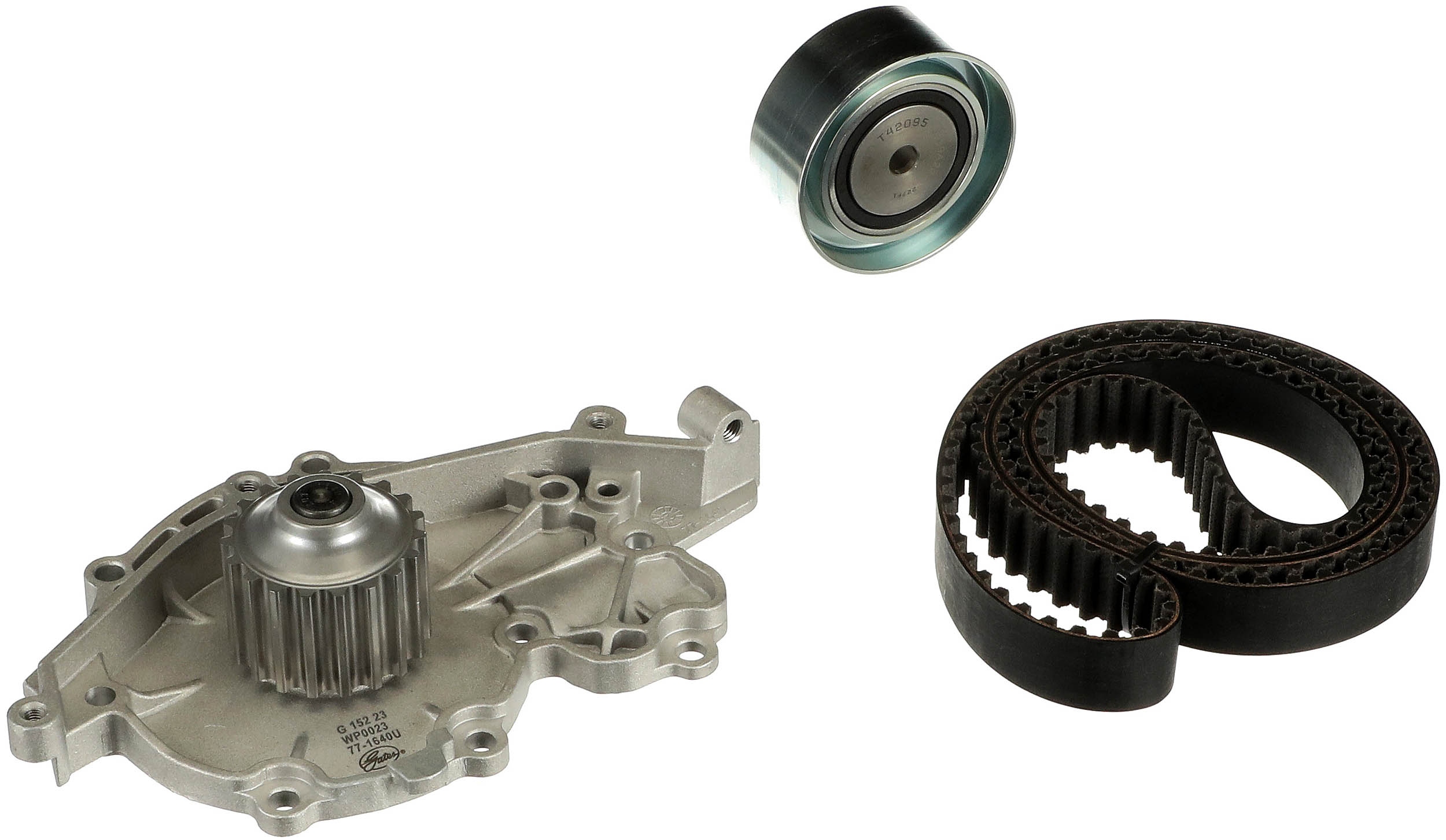 Distributieriem kit inclusief waterpomp Gates KP15435XS