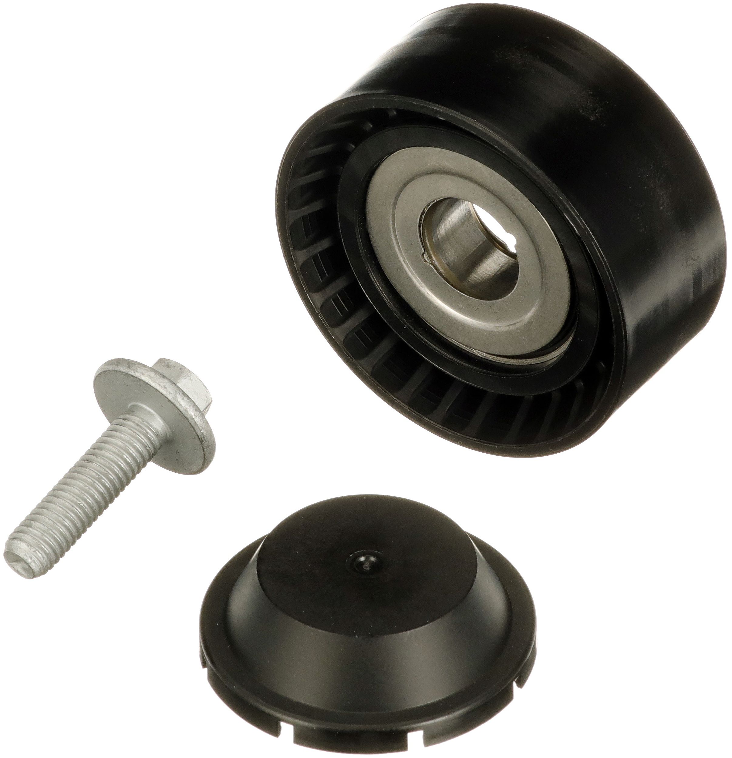 Geleide rol/omdraairol, Poly V-riem Gates T36939