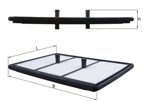 Luchtfilter Knecht LX 5364