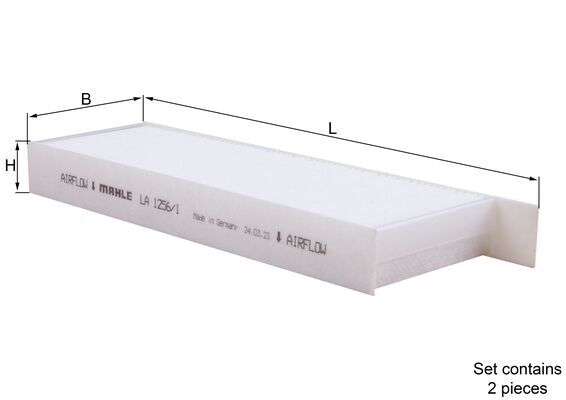 Interieurfilter Knecht LA 1256/1/S