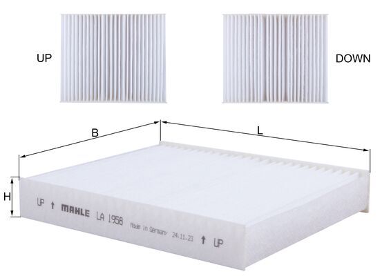 Interieurfilter Knecht LA 1958