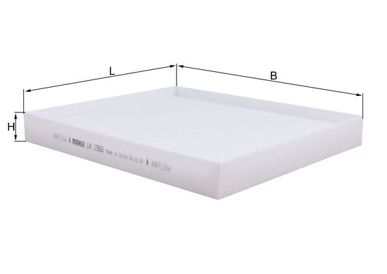 Interieurfilter Knecht LA 1960